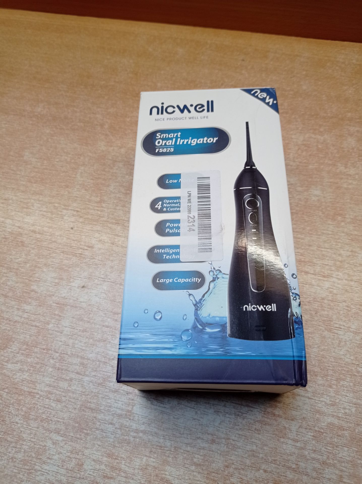 RRP £26.26 Water Flossers for Teeth Cordless - Nicwell Oral Irrigator Dental - Image 2 of 2