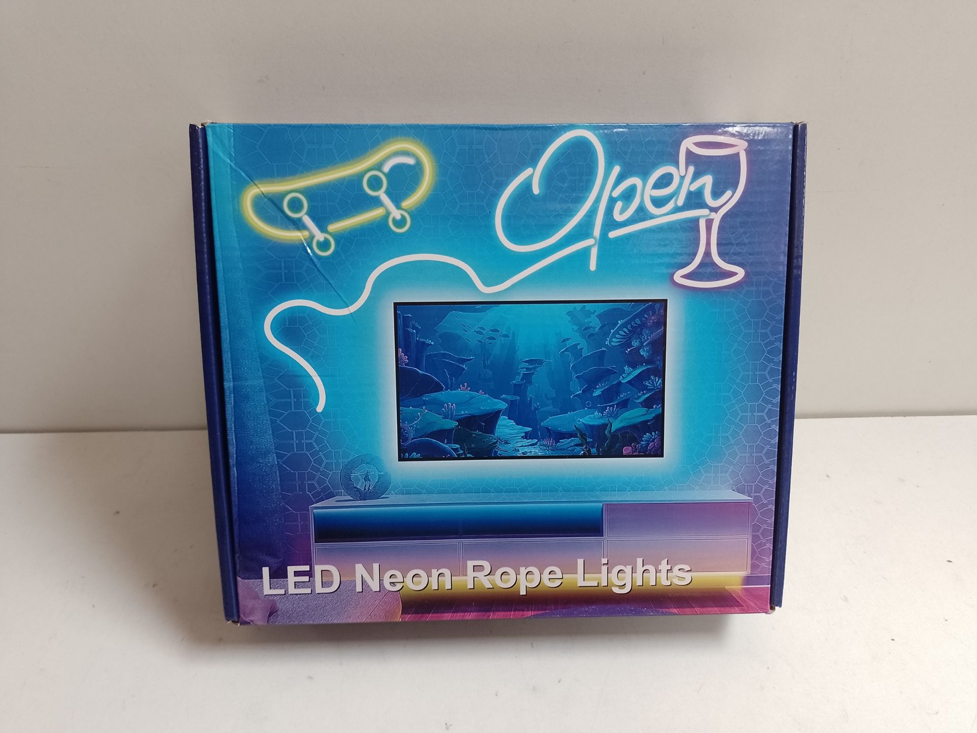 RRP £30.07 segrass LED neon Lights Strip 5M with Remote - Image 2 of 2