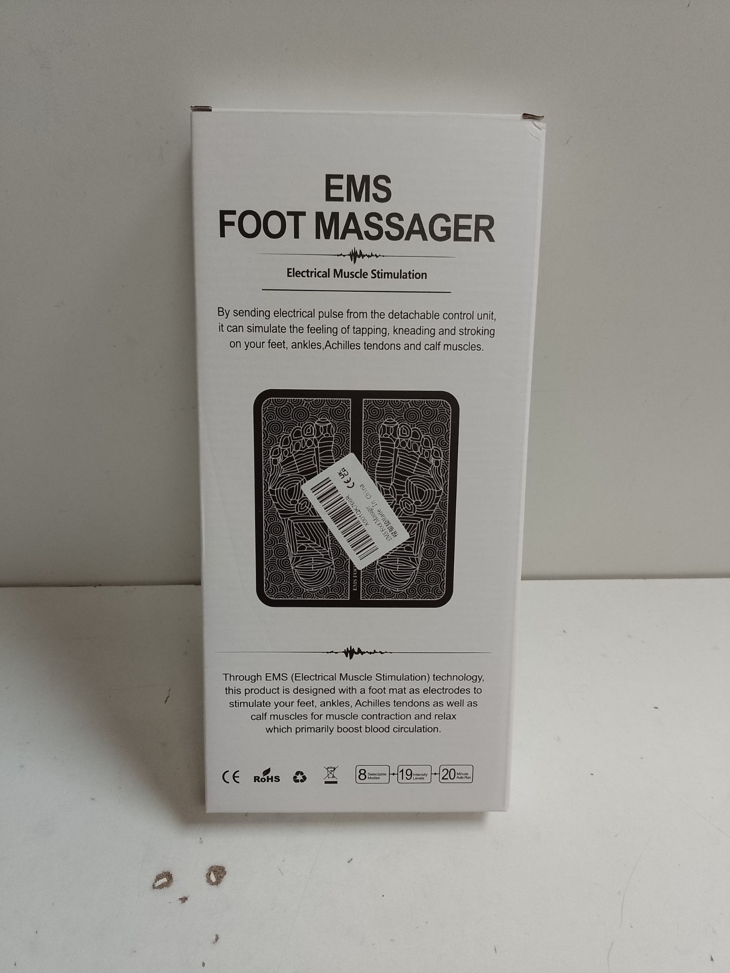 RRP £11.40 EMS Foot Massager - Image 2 of 2