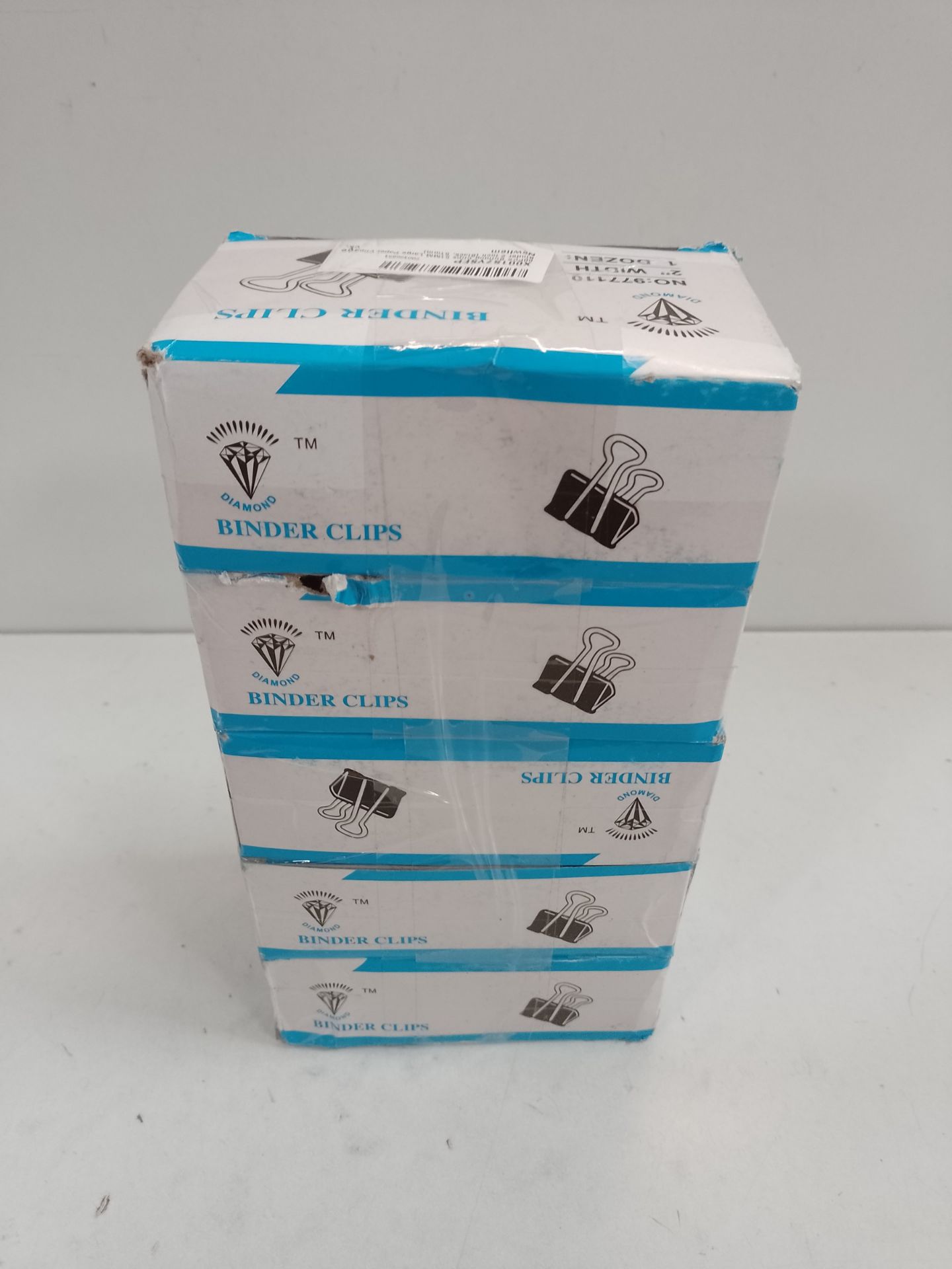 RRP £23.95 60PCS Bulldog Clips 51MM Large Paper Clips Binder 2 inch (Black, 51mm) - Image 2 of 2