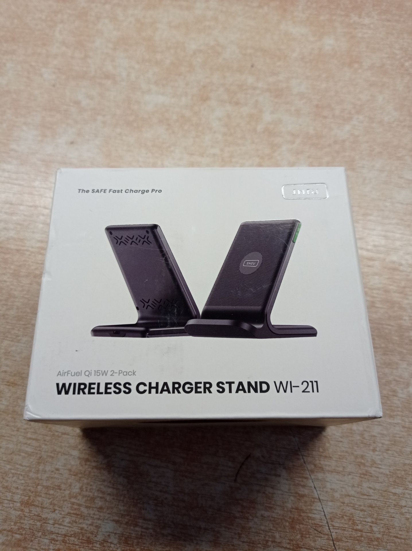 RRP £25.22 INIU Wireless Charger 2-Pack - Image 2 of 2