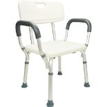 RRP £67.23 ADMIN Shower Chair with Arms and Removable Back