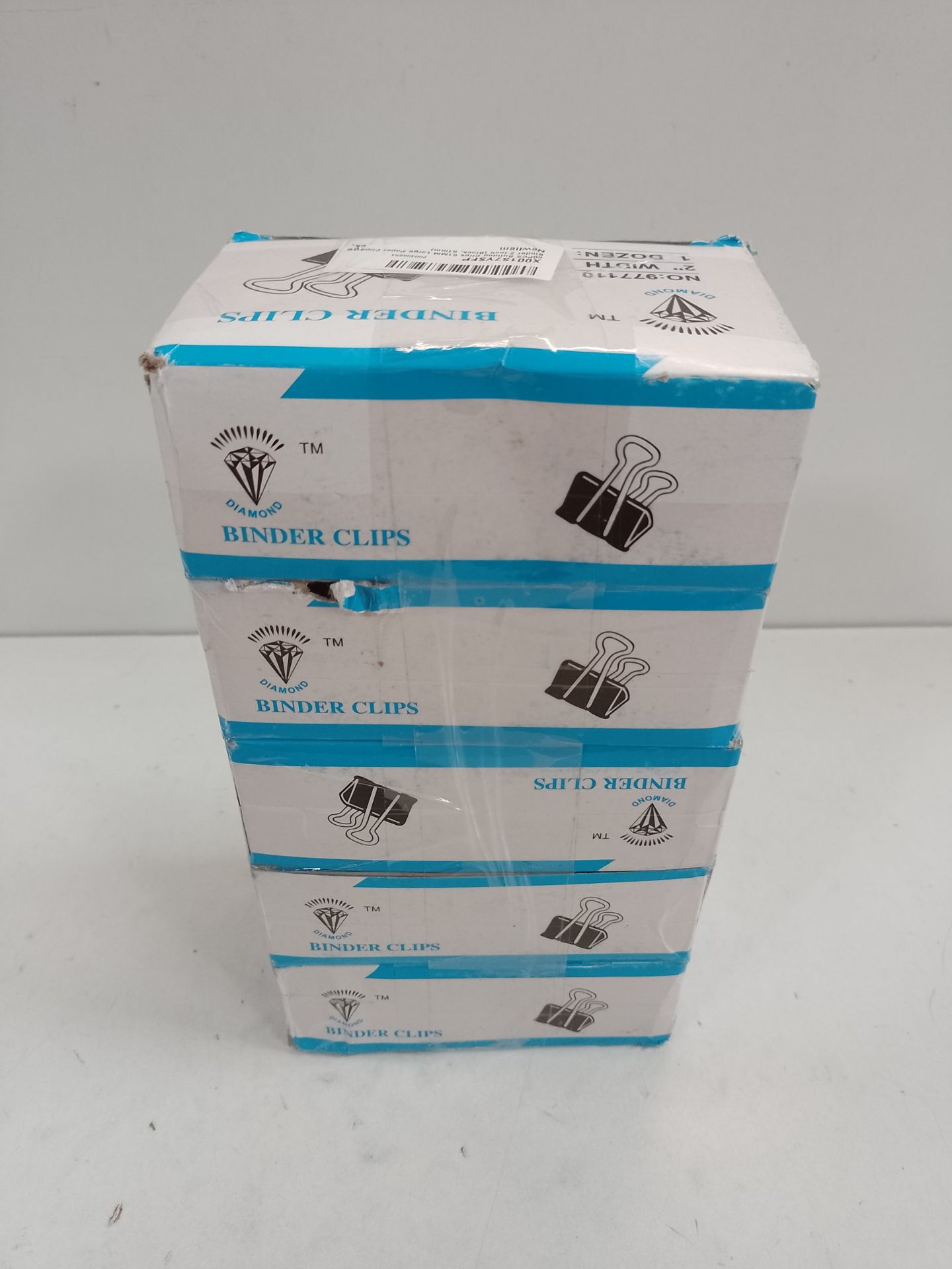 RRP £23.95 60PCS Bulldog Clips 51MM Large Paper Clips Binder 2 inch (Black, 51mm) - Image 2 of 2