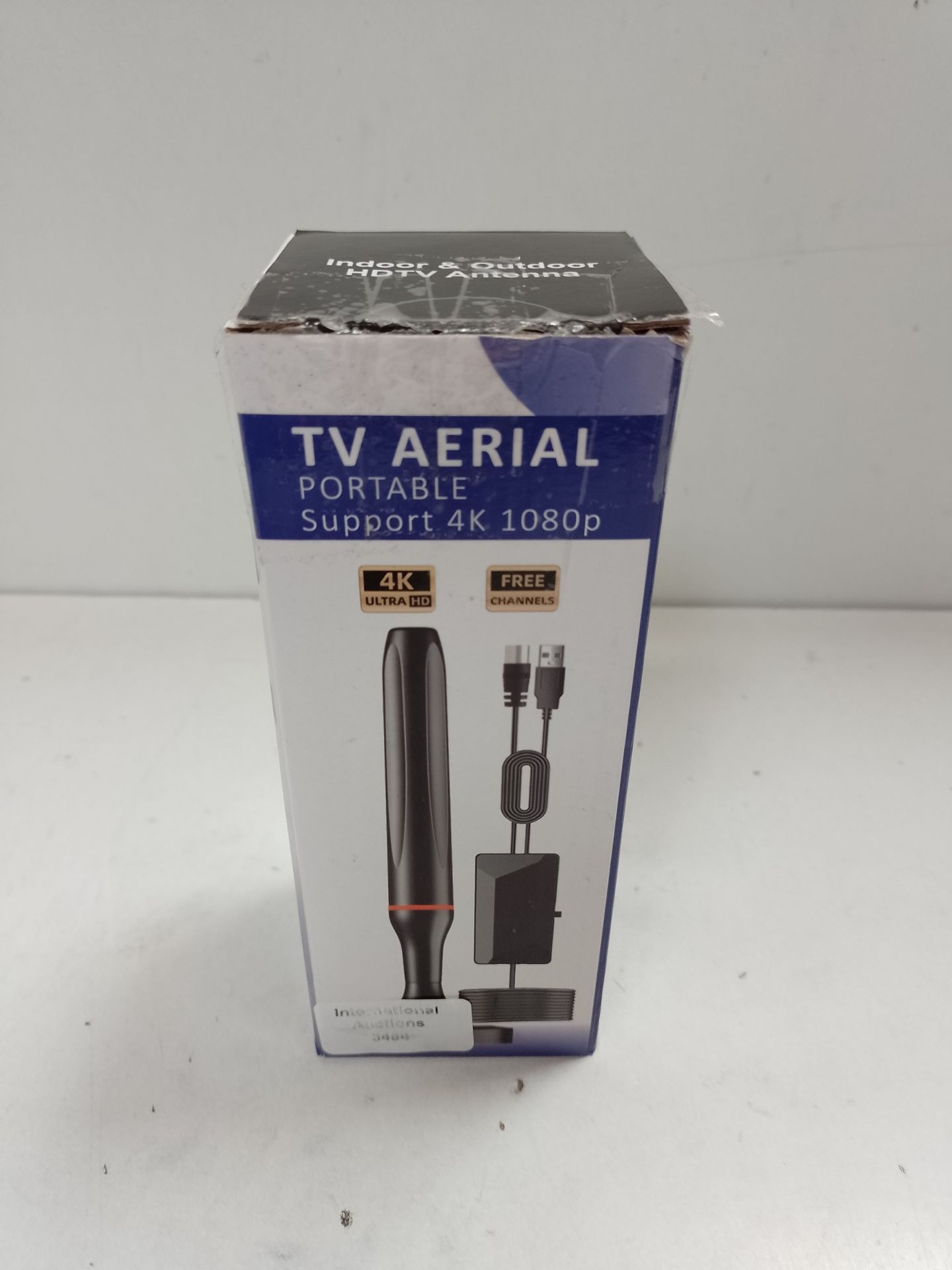 RRP £29.67 Indoor TV Aerial - Long Range & 360 Reception - Strong Magnetic Base - Image 2 of 2