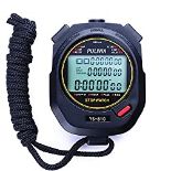 RRP £18.14 PULIVIA Stopwatch Sports Timer 10 Laps/Splits Digital