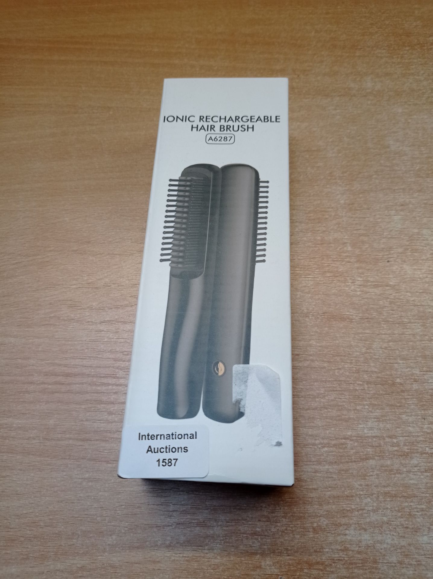 RRP £34.24 XinBarber Mini Hair Straightening Brush & Curler with - Image 2 of 2