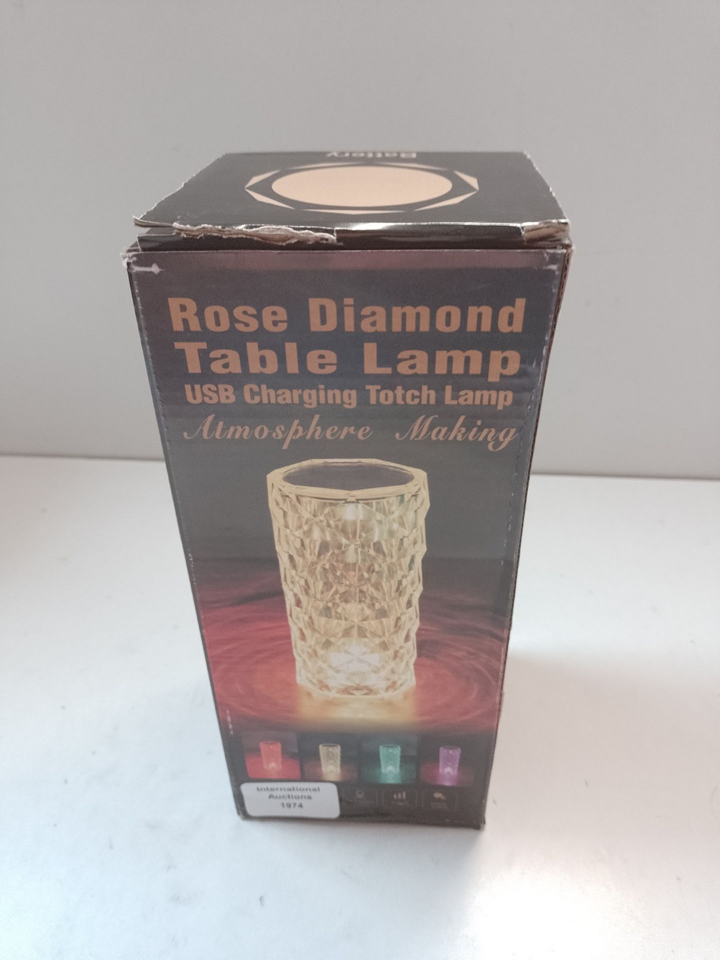 RRP £11.40 Crystal Lamp - Image 2 of 2