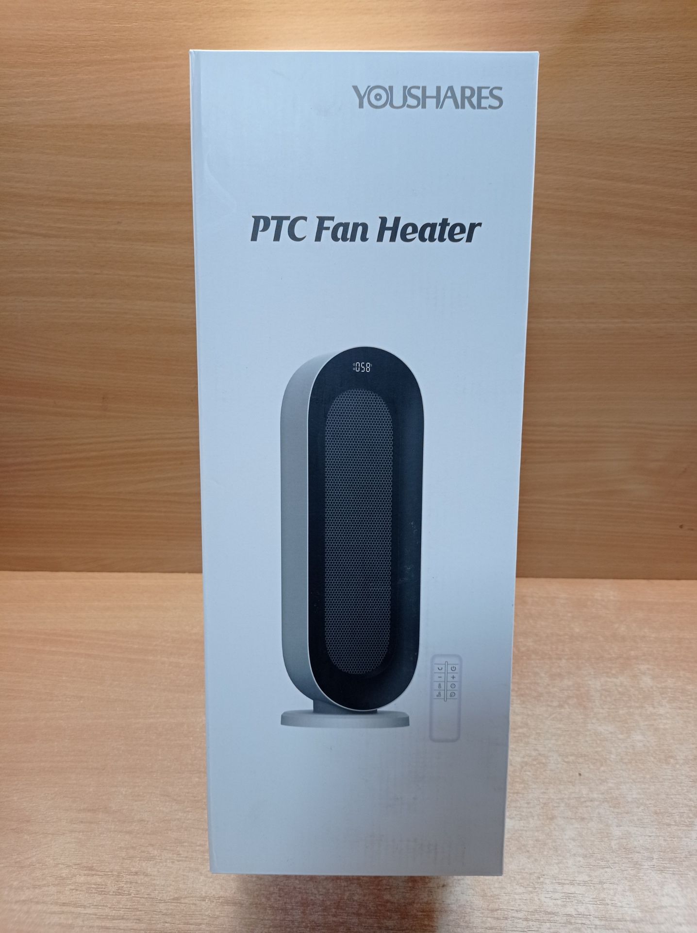 RRP £38.78 Fan Heaters for Home - Image 2 of 2