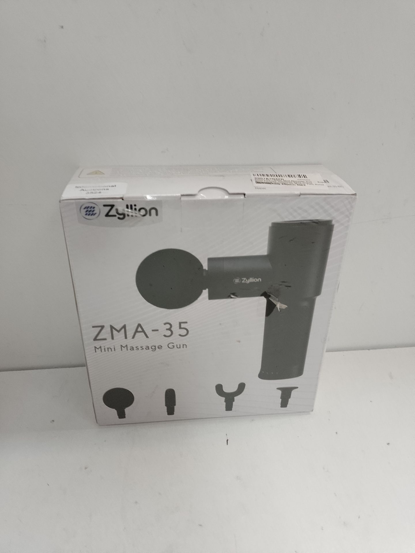 RRP £88.33 Zyllion All-Metal Mini Massage Gun - Image 2 of 2