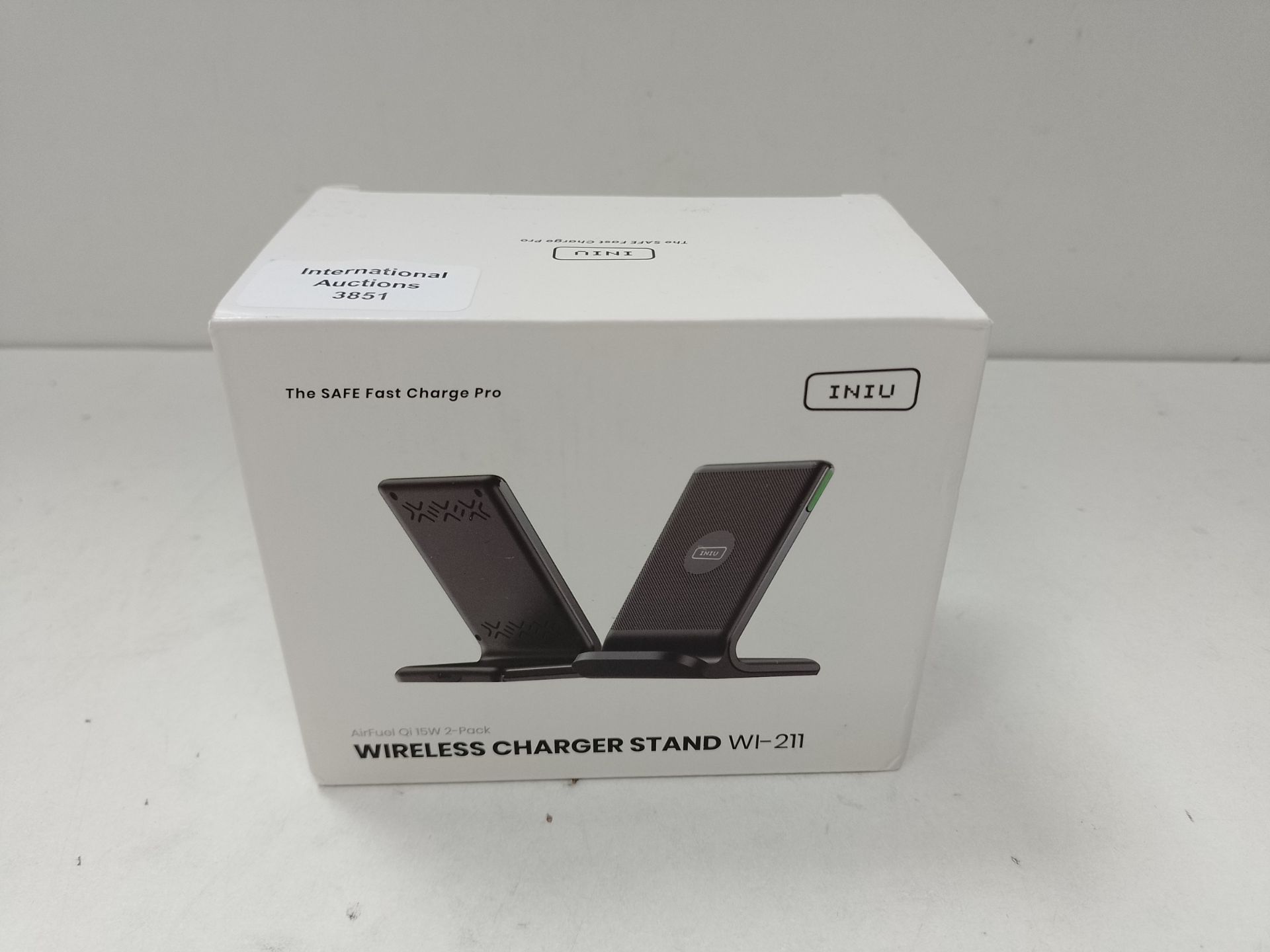 RRP £25.22 INIU Wireless Charger 2-Pack - Image 2 of 2