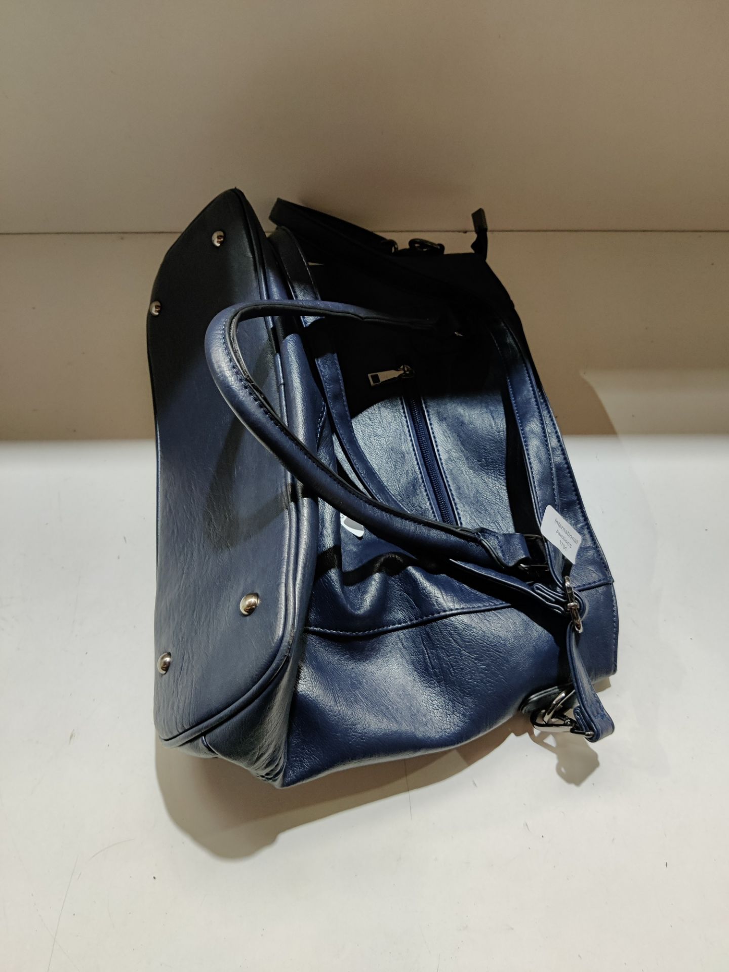 RRP £27.39 Ladies Leather Handbag Designer Top-Handle Bag Vintage - Image 2 of 2