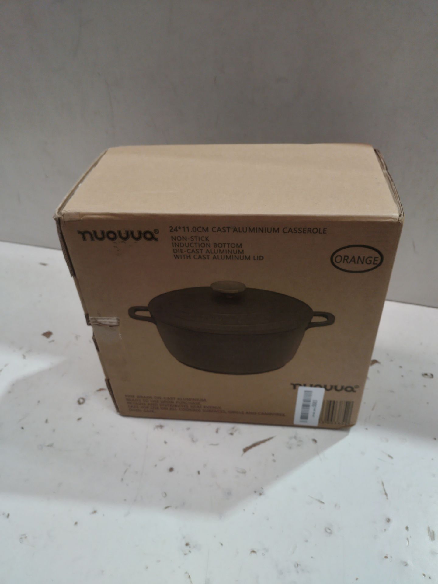 RRP £38.80 Casserole Dishes with Lid Oven Proof Non Stick - Image 2 of 2