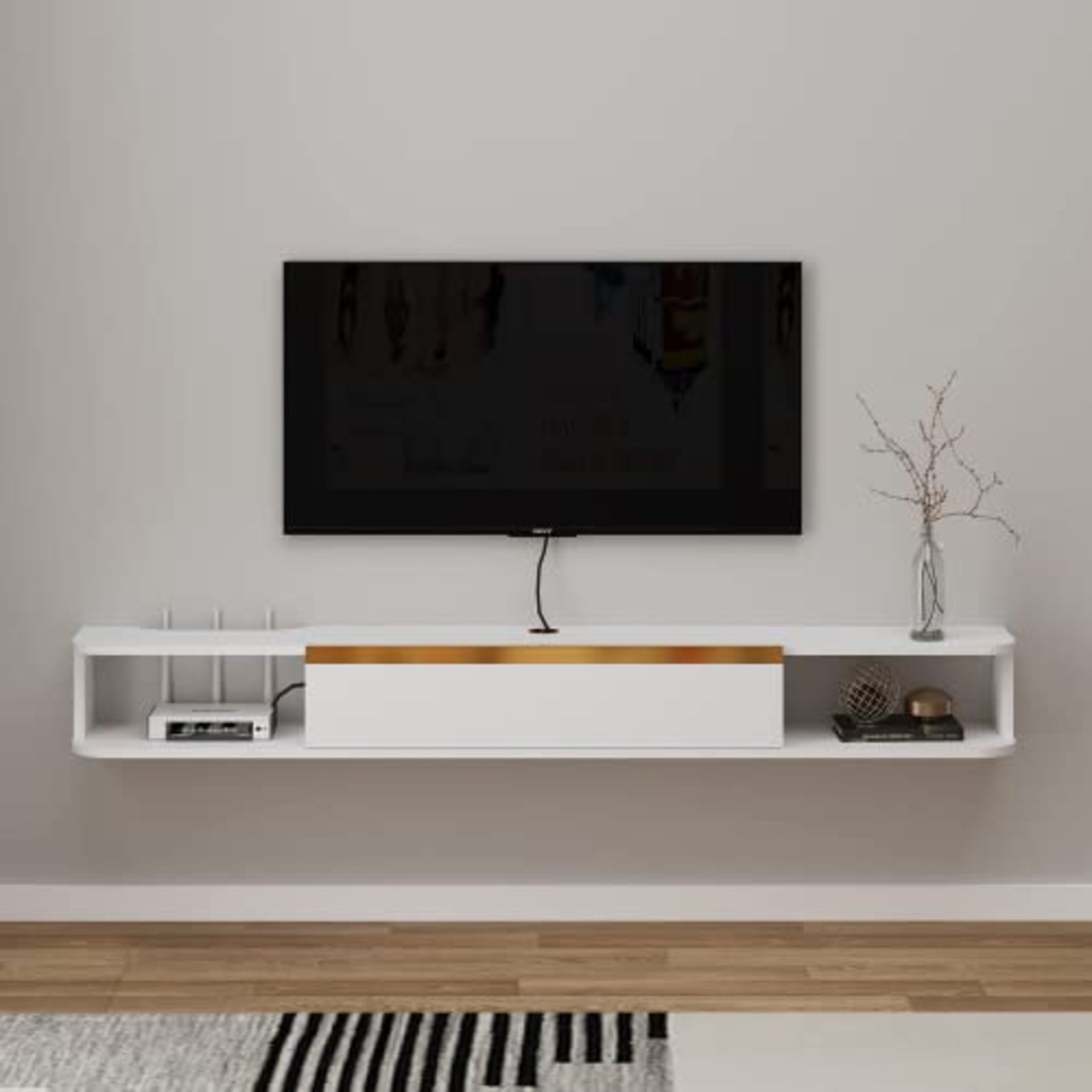 RRP £174.66 Pmnianhua Floating TV Stand