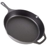 RRP £34.24 nuovva Pre Seasoned Cast Iron Skillet Frying Pan