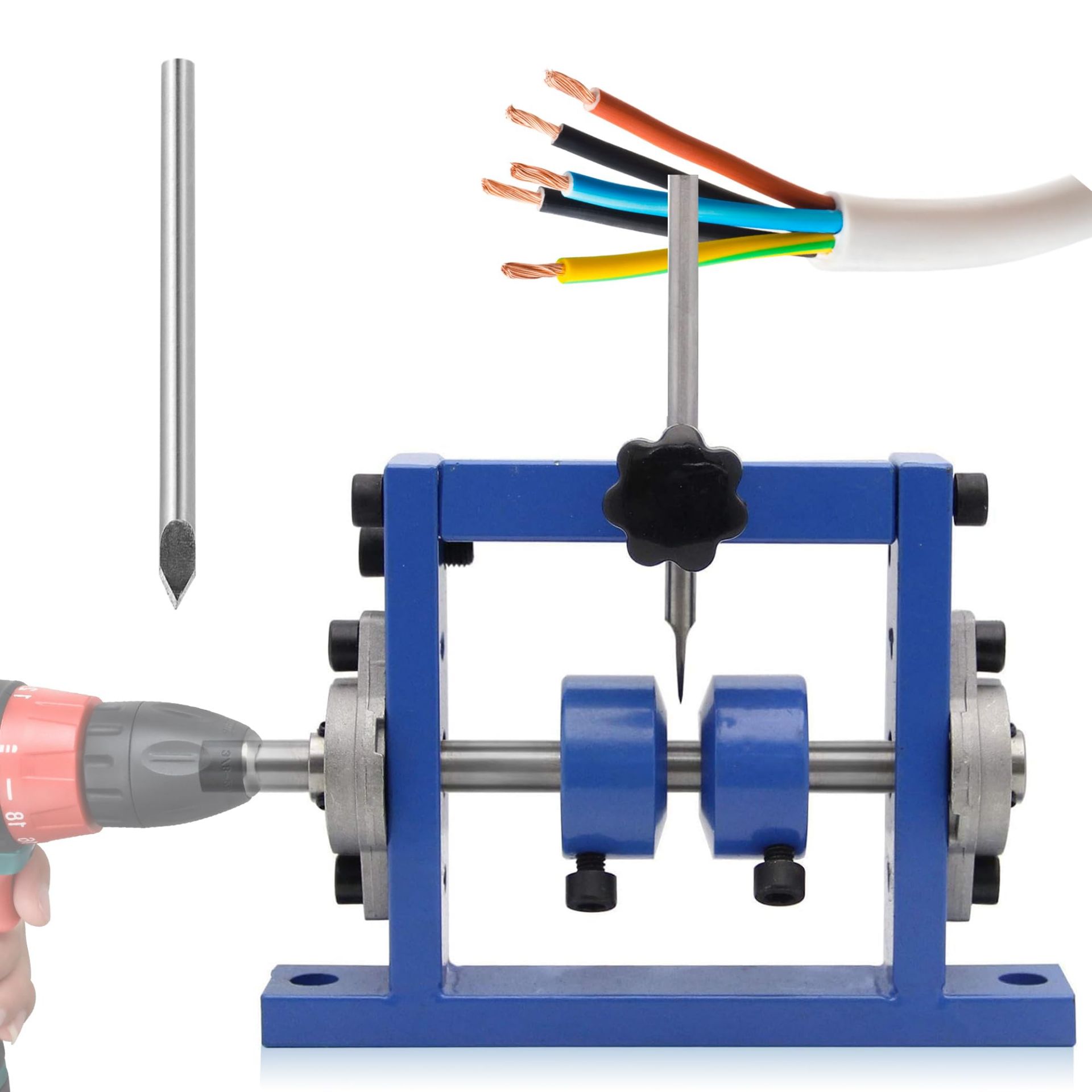 RRP £37.88 Mxmoonant Wire Stripper Machine for 1-25mm Cable