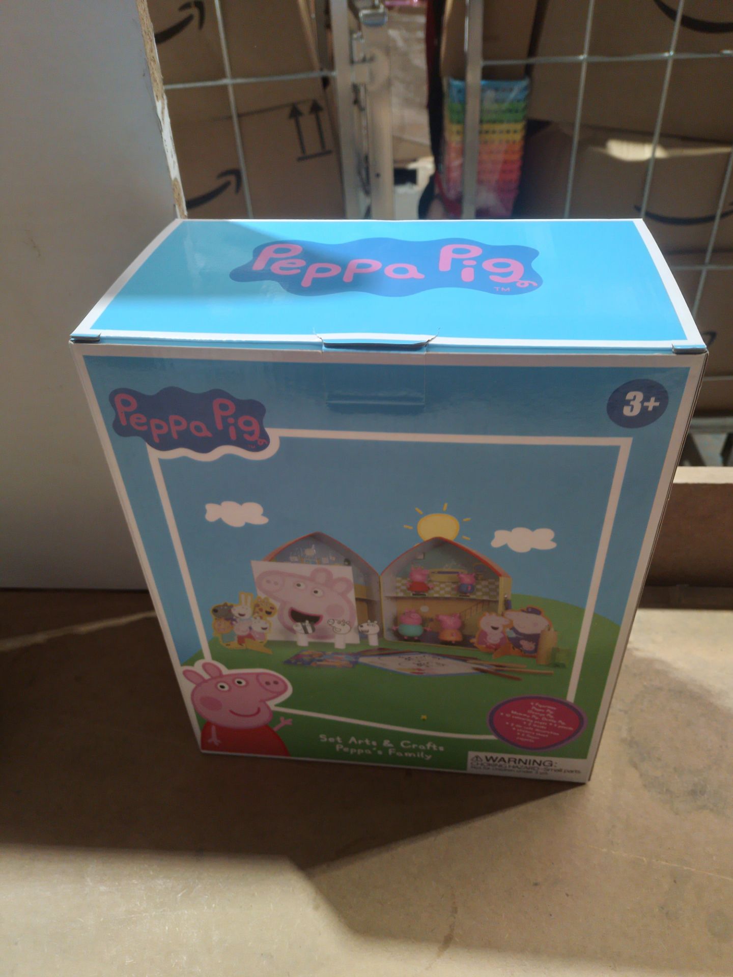 RRP £22.80 Peppa Pig Family Figures - Set of 4 Family House with Playset Toys - Image 2 of 2