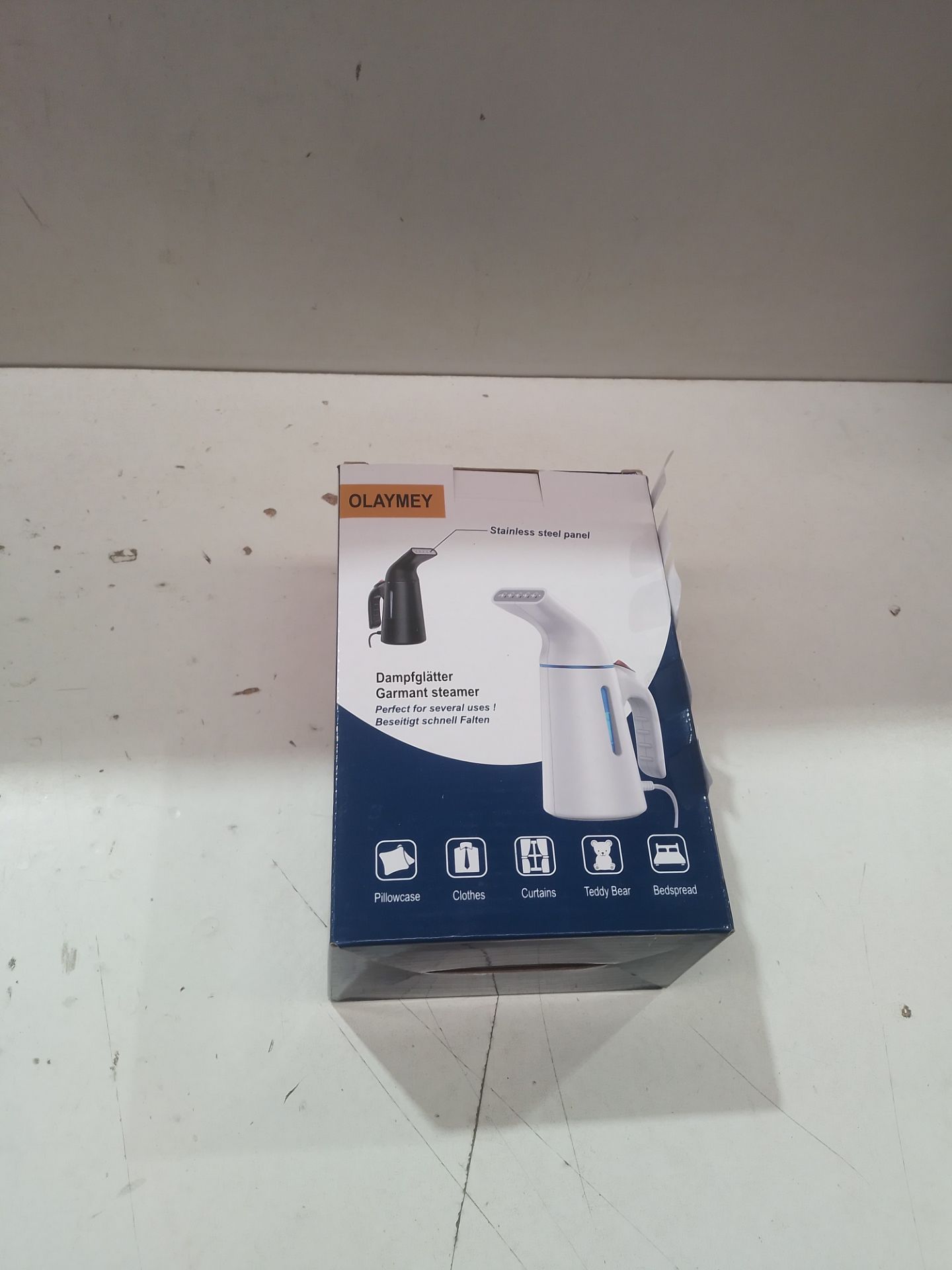 RRP £16.48 OLAYMEY Clothes Steamer 700W Handheld Portable Steam Iron - Image 2 of 2