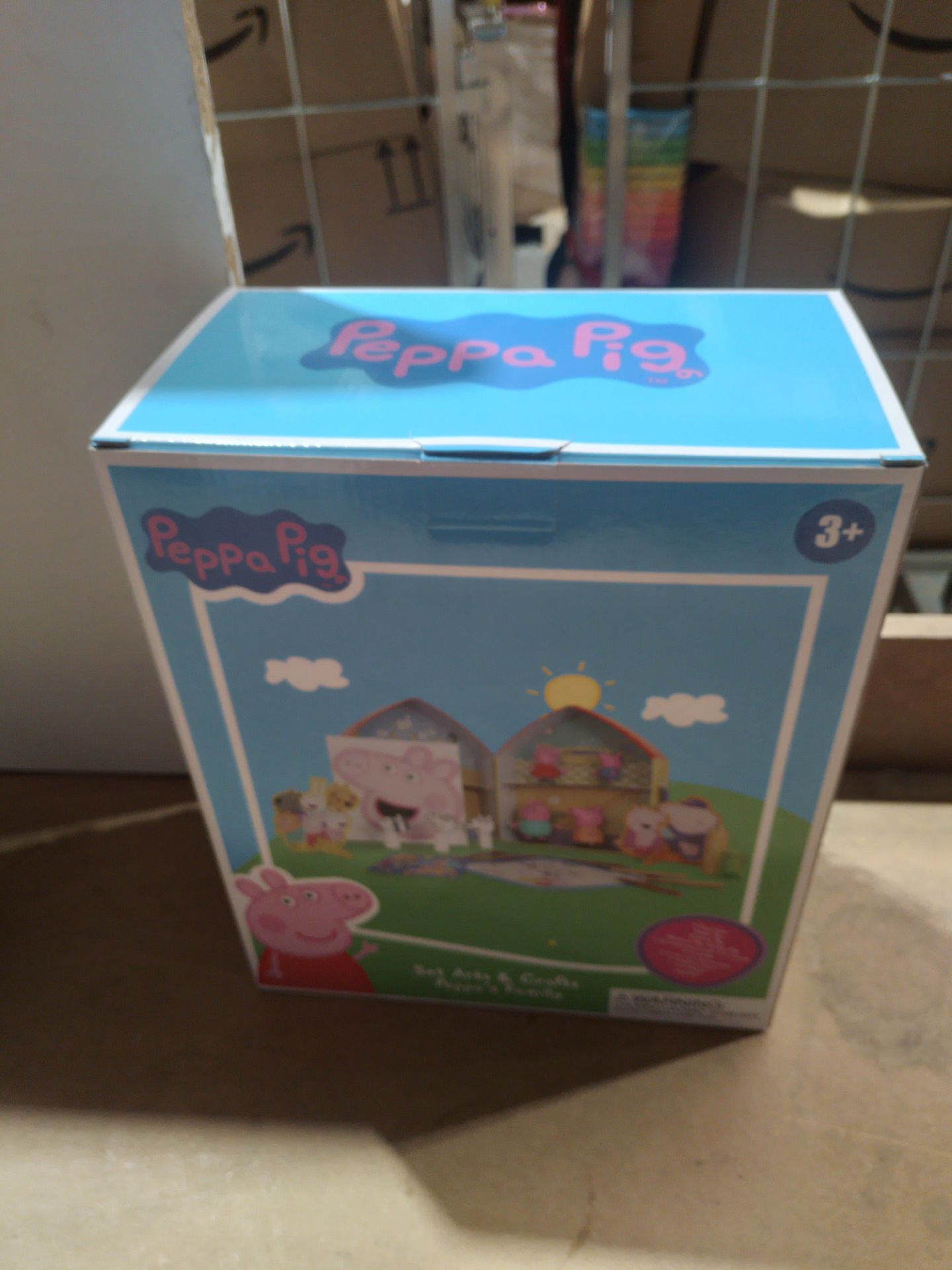 RRP £22.80 Peppa Pig Family Figures - Set of 4 Family House with Playset Toys - Image 2 of 2