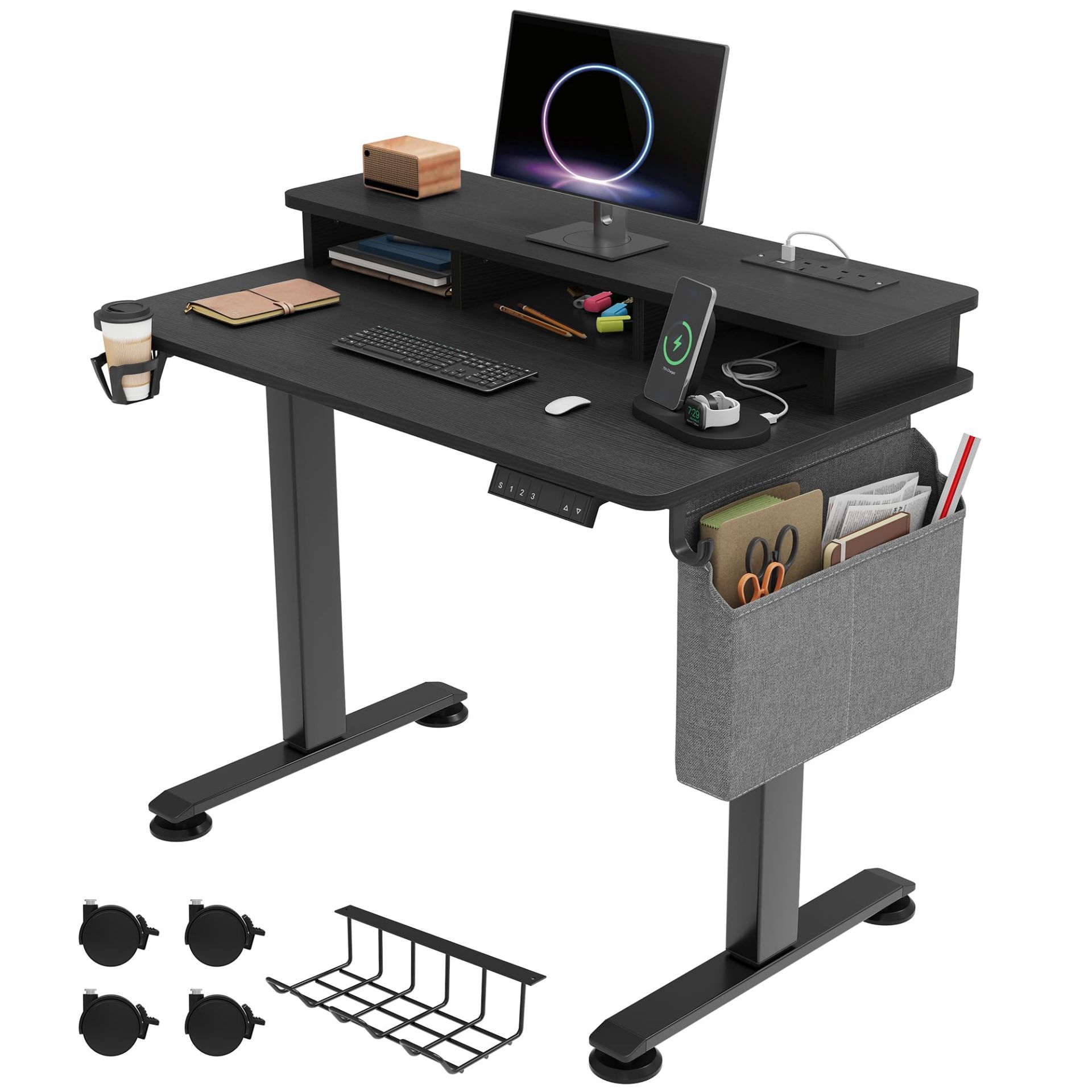 RRP £216.90 YITAHOME Electric Standing Desk with Stand