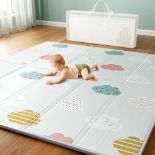 RRP £57.53 Baby Crawling Mat Baby Rug Play Mat Baby Non-Toxic