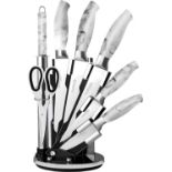 RRP £33.95 Kitchen Knife Set with Block