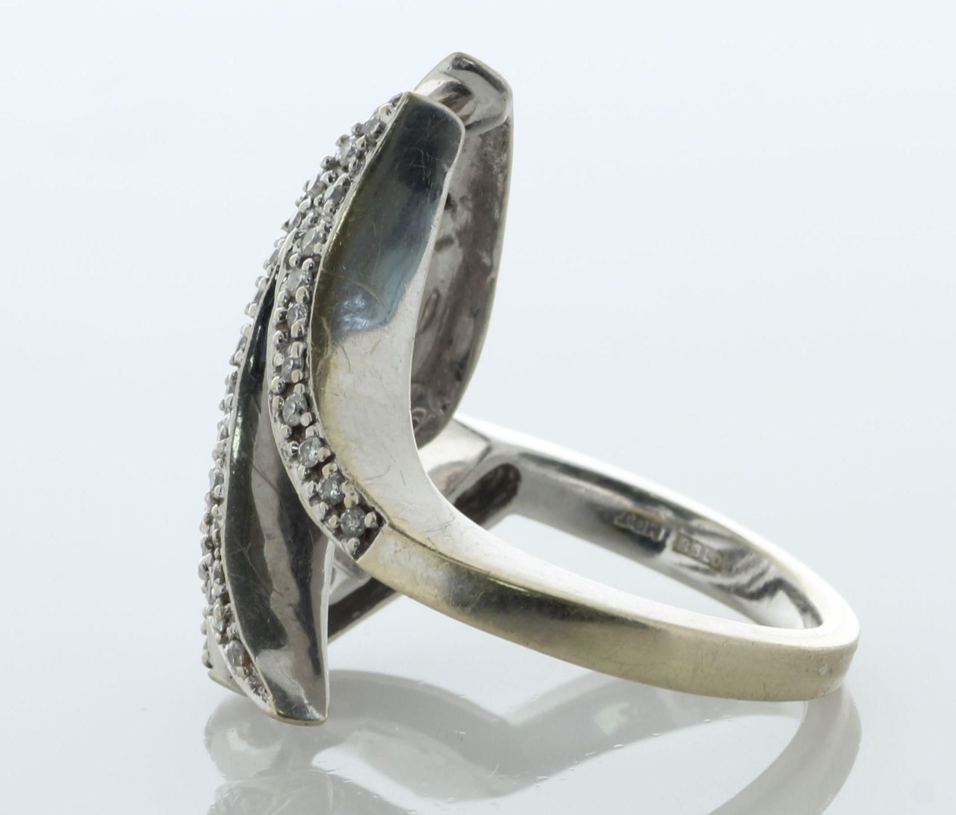 18ct White Gold Diamond Lightening Scribble Ring 1.00 Carats - Valued By AGI £3,995.00 - This - Image 5 of 6