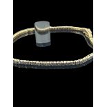 18k rose gold bracelet, set with 2.46 carat of diamonds