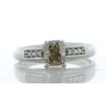 18ct White Gold Iliana Designer Diamond Ring (1.00) 1.12 Carats - Valued By AGI £6,215.00 - One