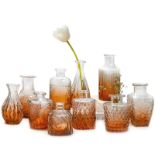 RRP £30.81 Small Vases 10PCS Mini Vases Glass Flower Vase Small