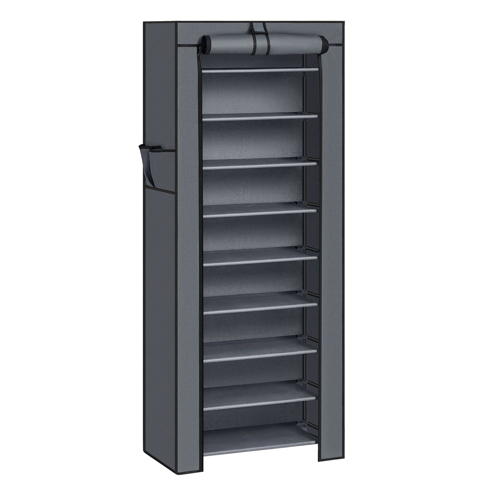 RRP £26.25 SONGMICS 10 Tier Shoe Rack Cabinet for up to 27 Pairs