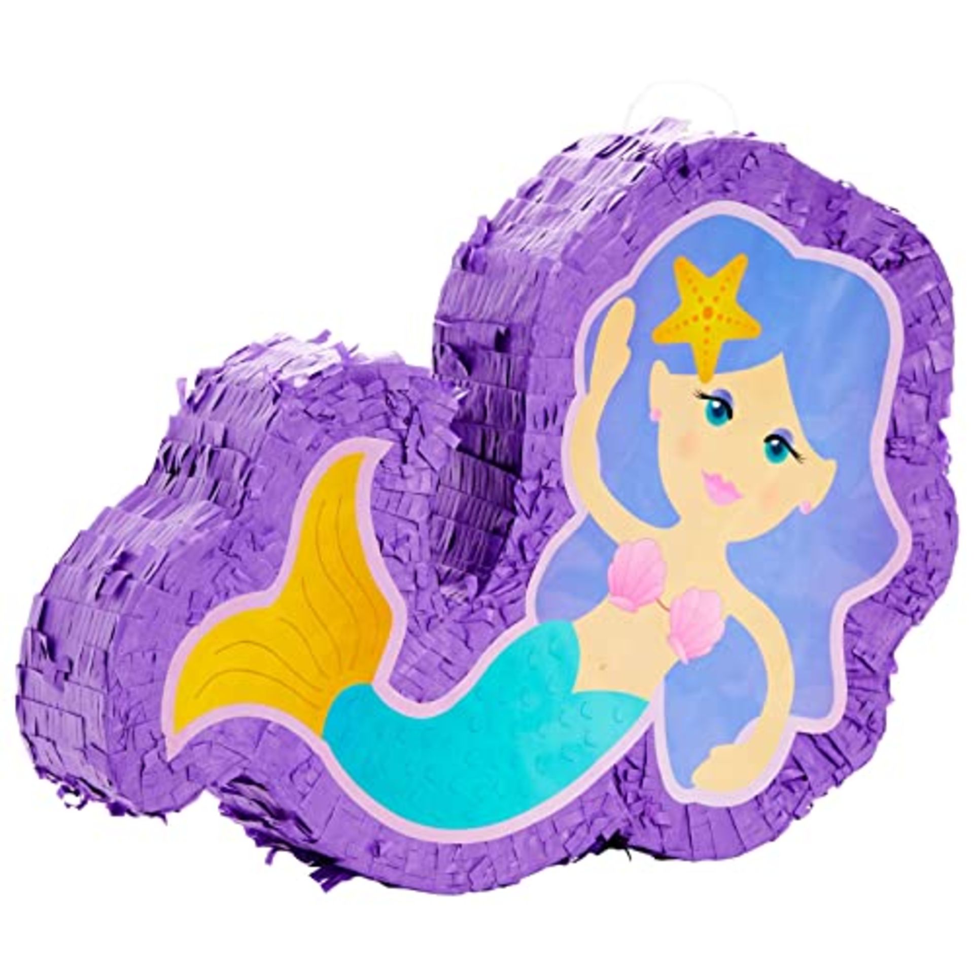 RRP £21.44 Mermaid Pinata for Girls Under the Sea Birthday Party Decorations (Small