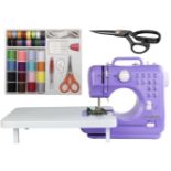 RRP £45.65 Arcanthite Mini Sewing Machine (Extension stand