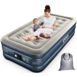 RRP £74.20 iDOO Single Inflatable Air bed with Built-in Pump