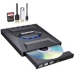 RRP £26.39 Actpe USB 3.0 Type C External CD DVD RW Optical Drive