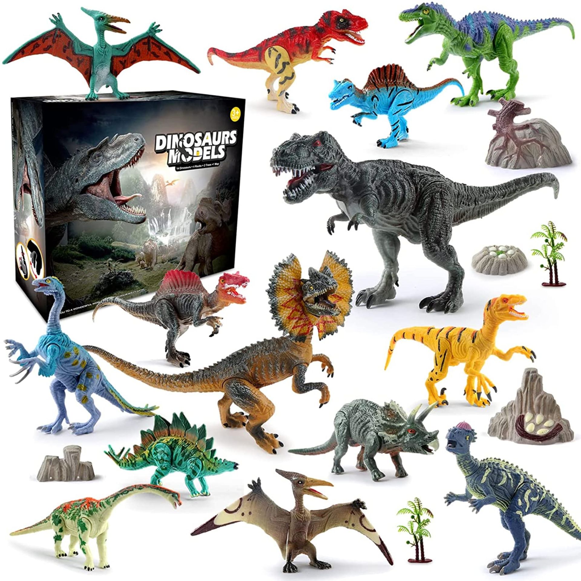 RRP £24.69 kramow Dinosaur Toys for Kids