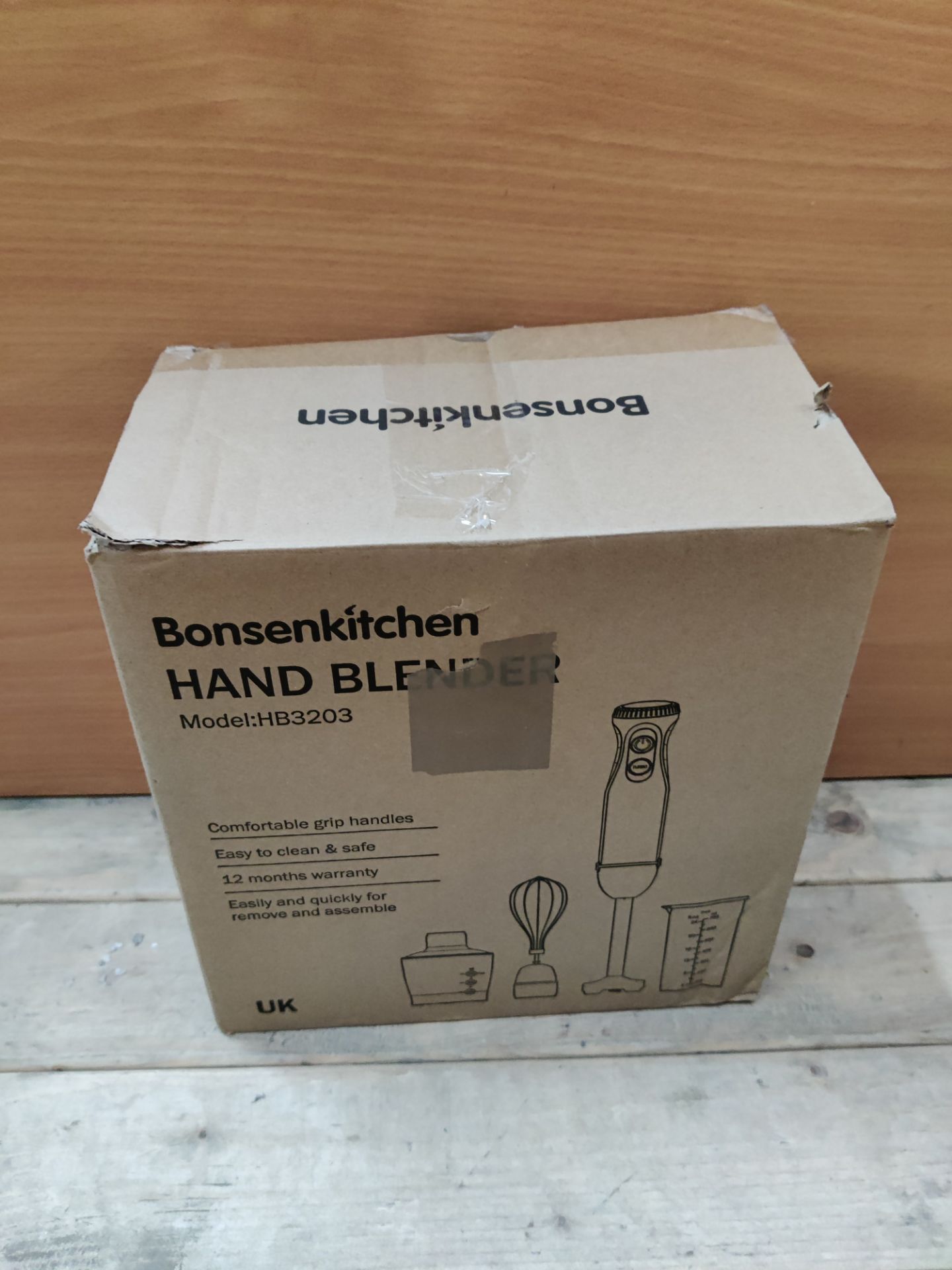 RRP £34.24 Bonsenkitchen Stainless Steel Hand Blender - Image 2 of 2