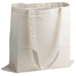 RRP £14.82 JMS Bridge 10 x Natural 5oz Cotton Shopping Tote Bags