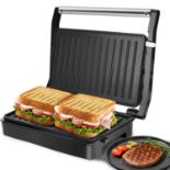 RRP £26.88 Aigostar Sandwich Toaster Panini Press