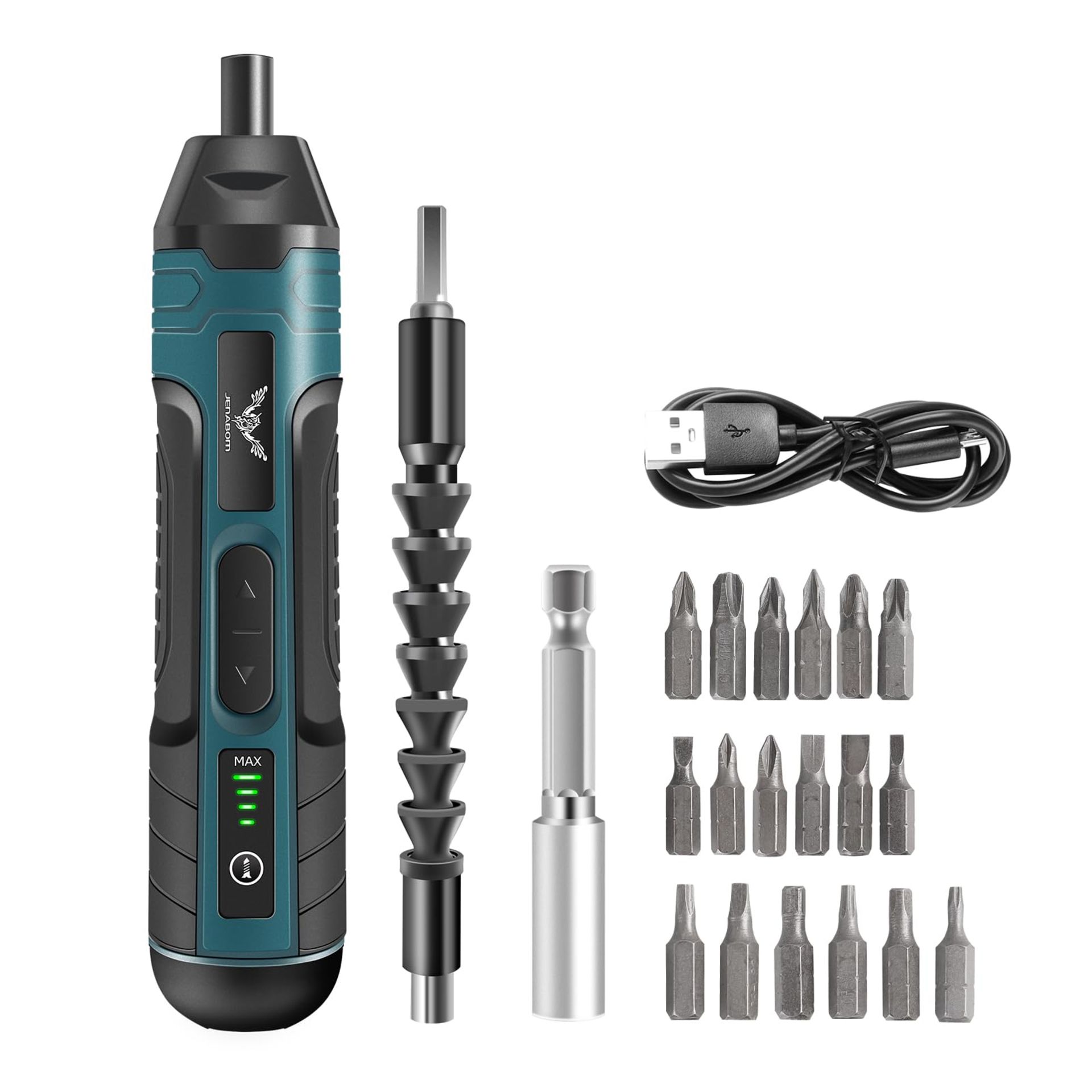 RRP £28.52 JENABOM Electric Cordless Screwdriver