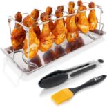 RRP £21.65 Amazy Chicken Leg Holder Including Collection Tray