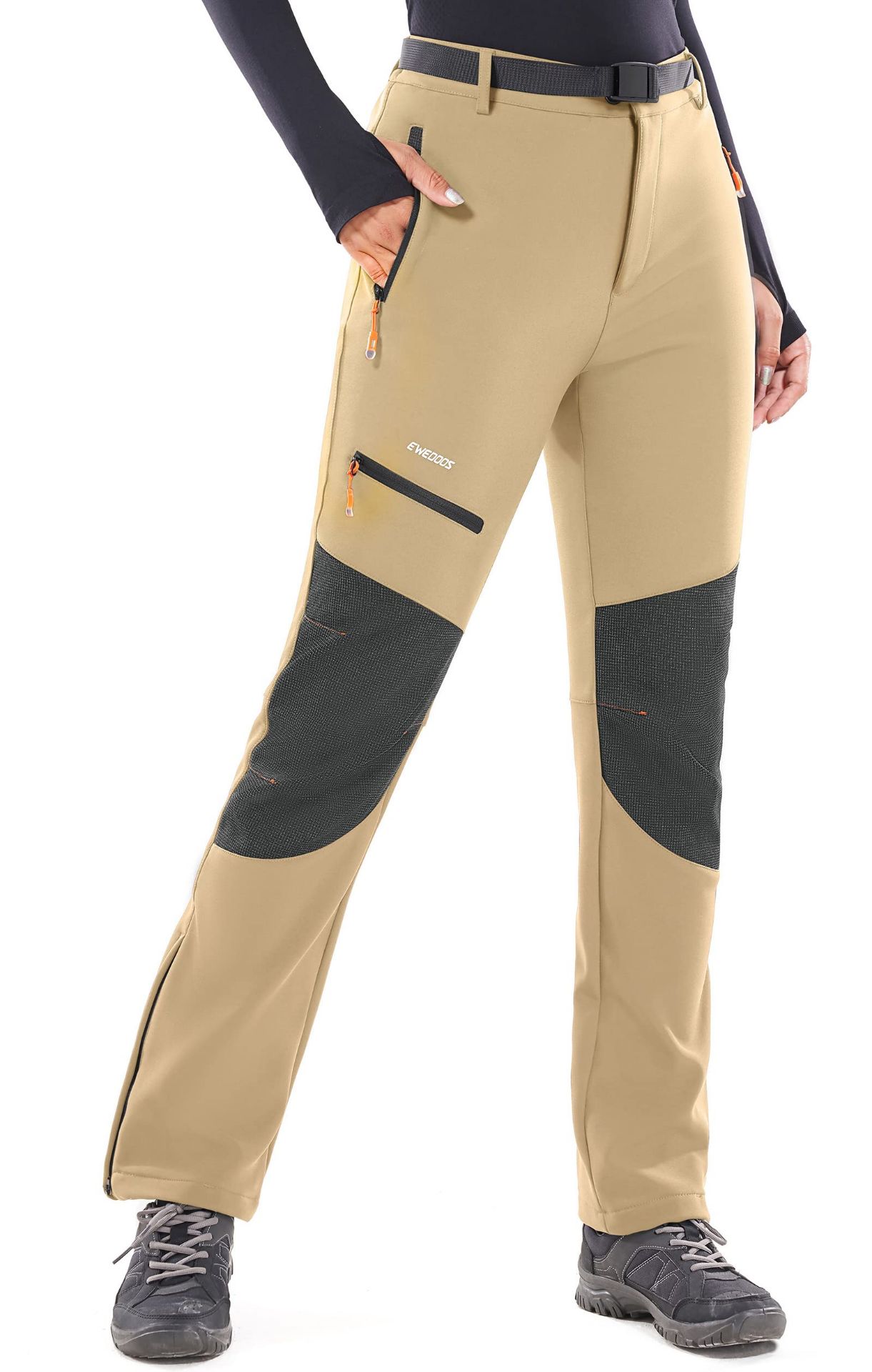 RRP £22.82 Ewedoos Hiking Trousers Women Waterproof Trousers Womens