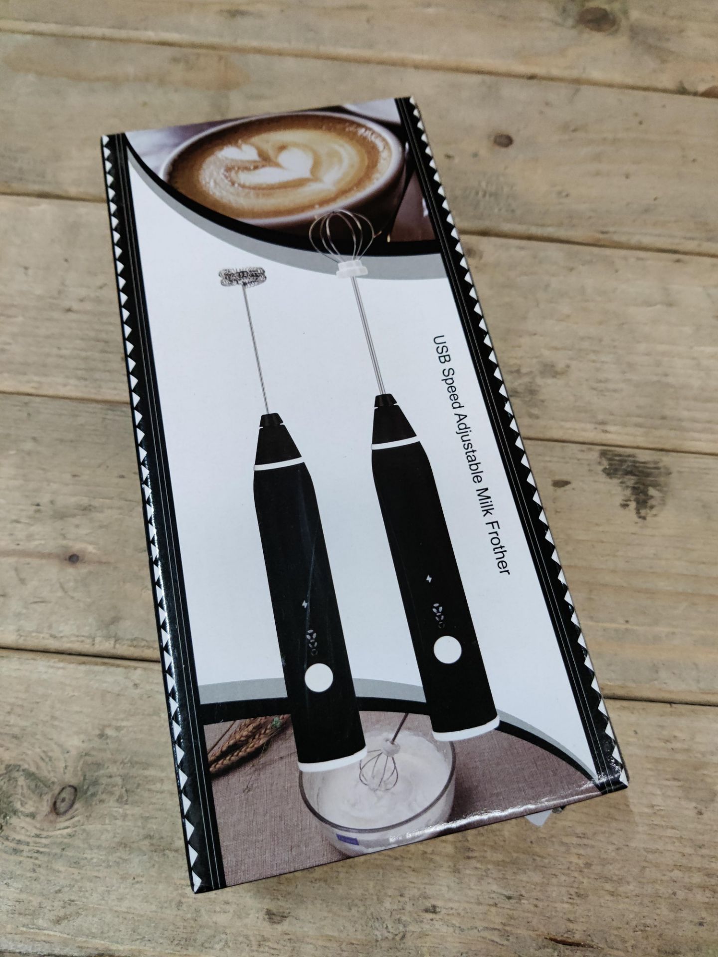 RRP £13.00 Milk Frother Electric - Image 2 of 2