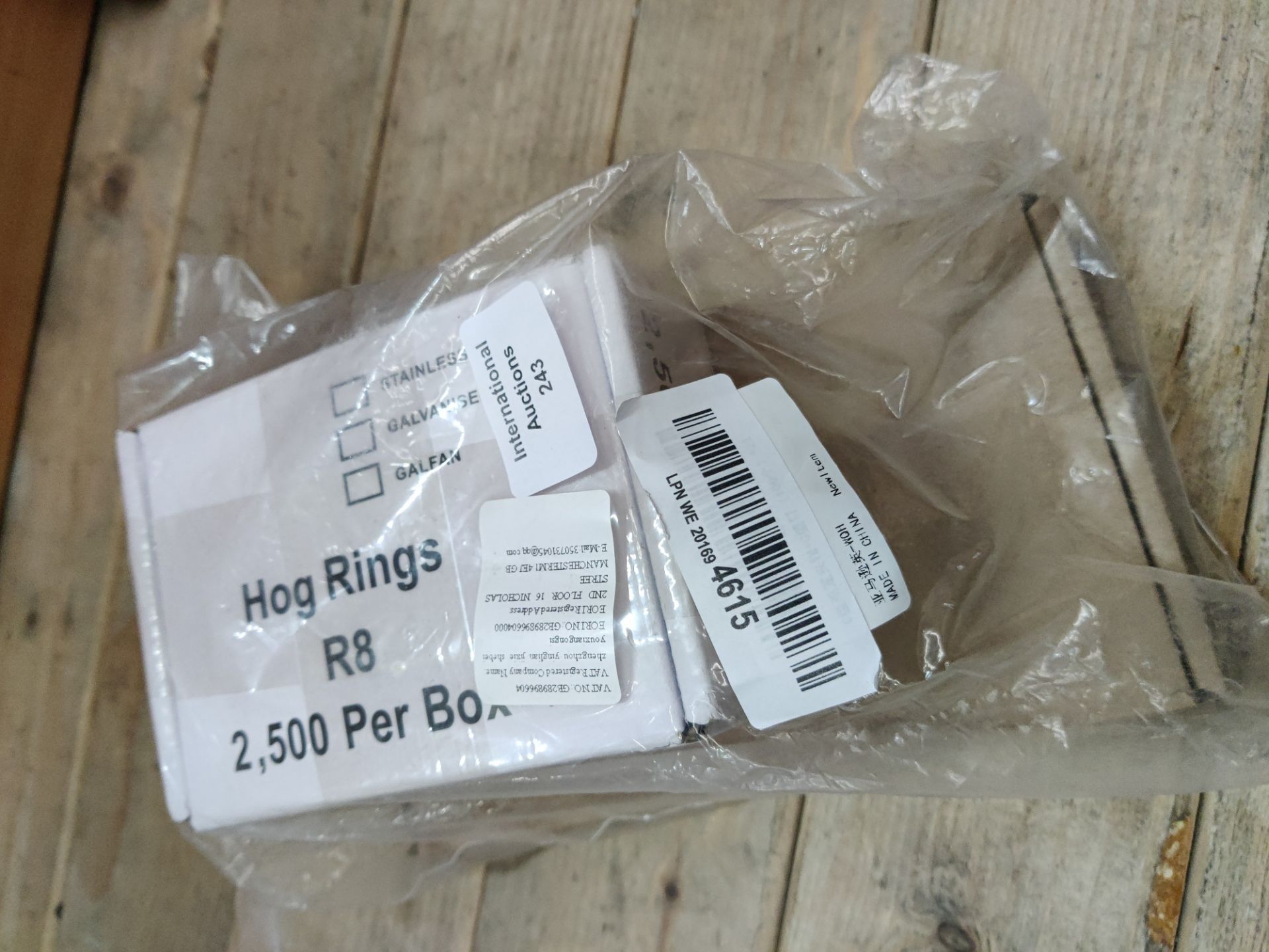 RRP £34.22 Hog Ring Pliers and 2500 pcs C Type Nail Animal Wire - Image 2 of 2