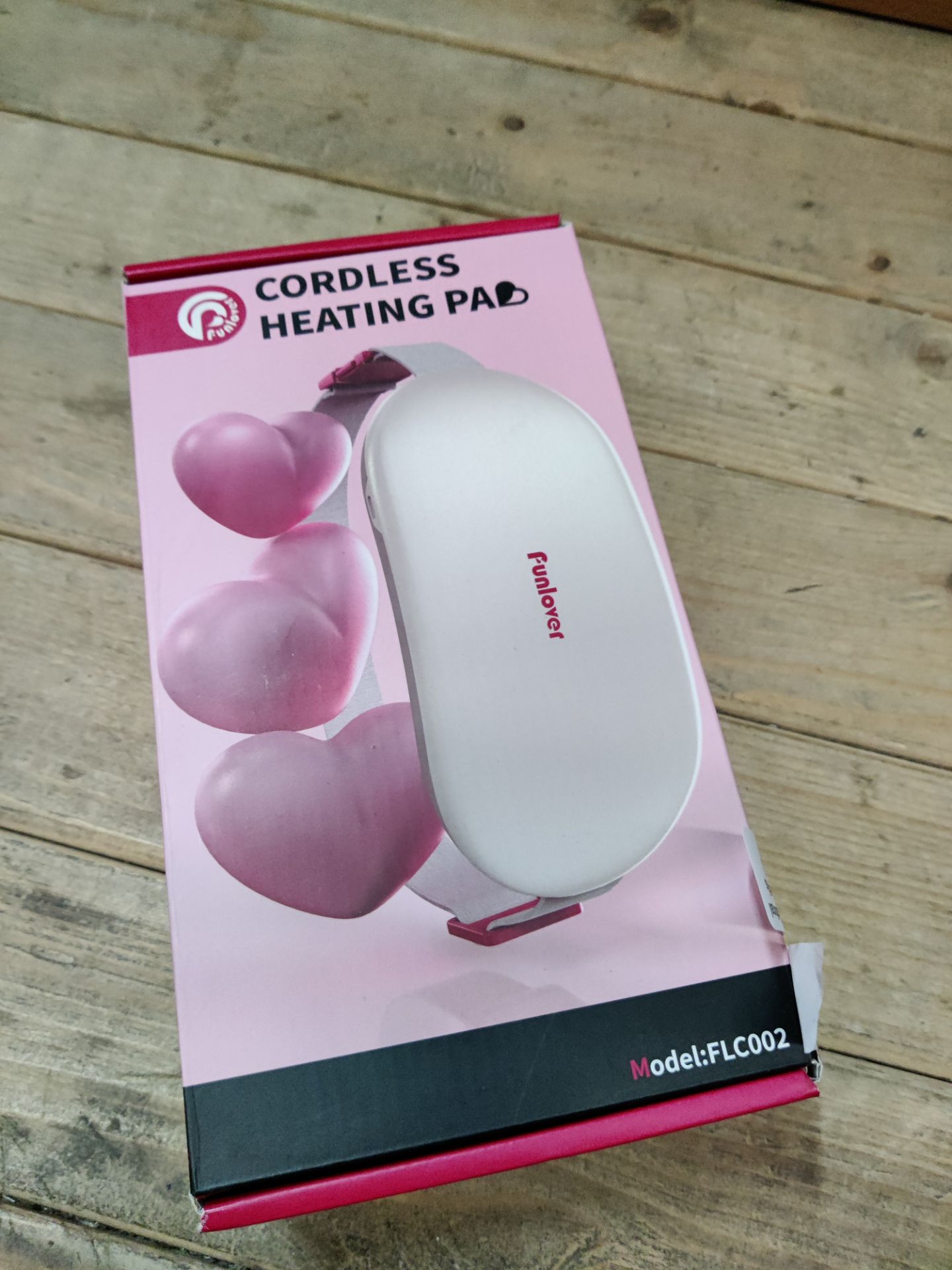 RRP £34.24 Funlover Portable Heating Pad - Image 2 of 2