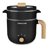 RRP £38.46 Audecook Electric Hot Pot with Steamer