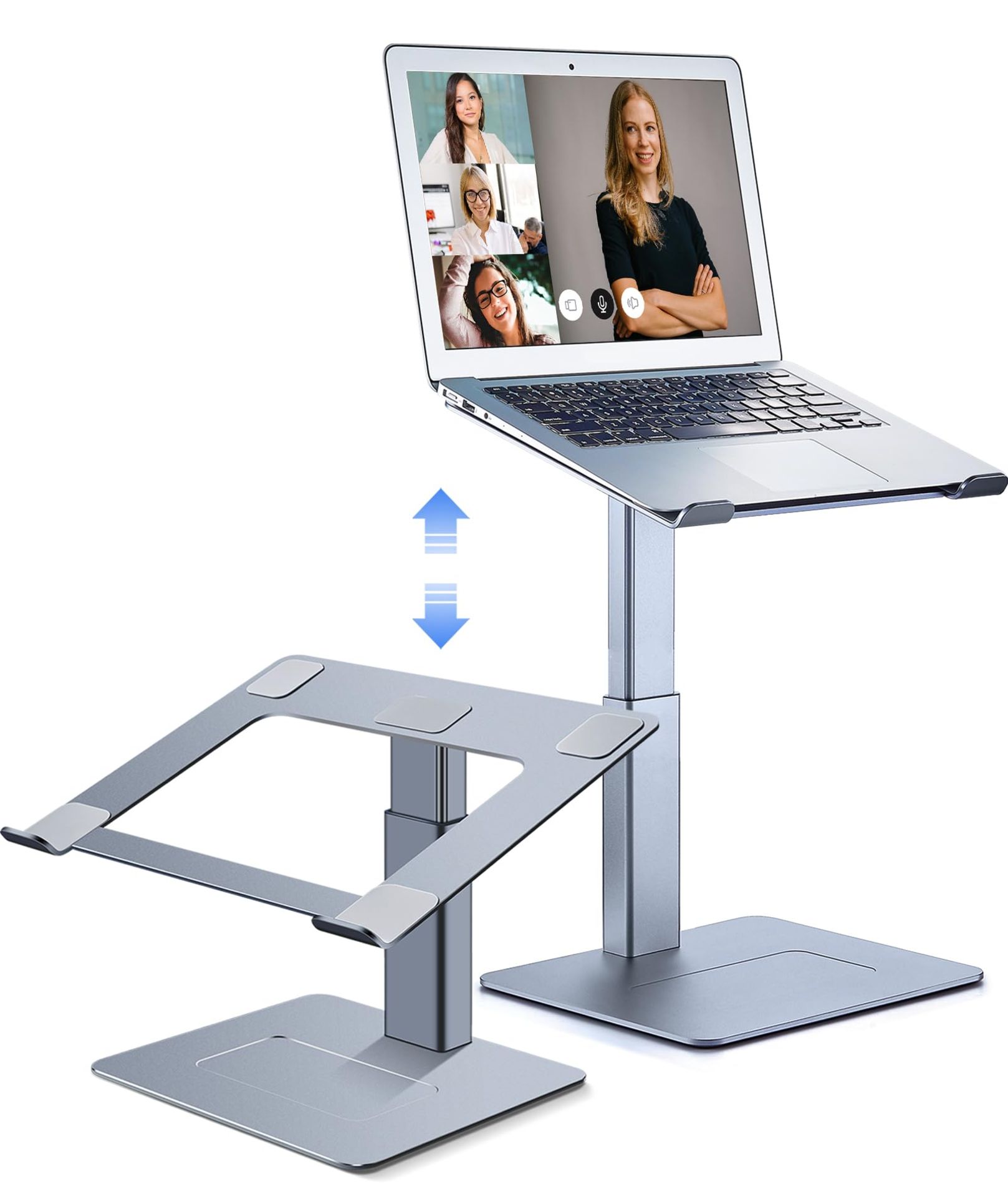 RRP £34.14 supamir Laptop Stand for Desk Adjustable Height