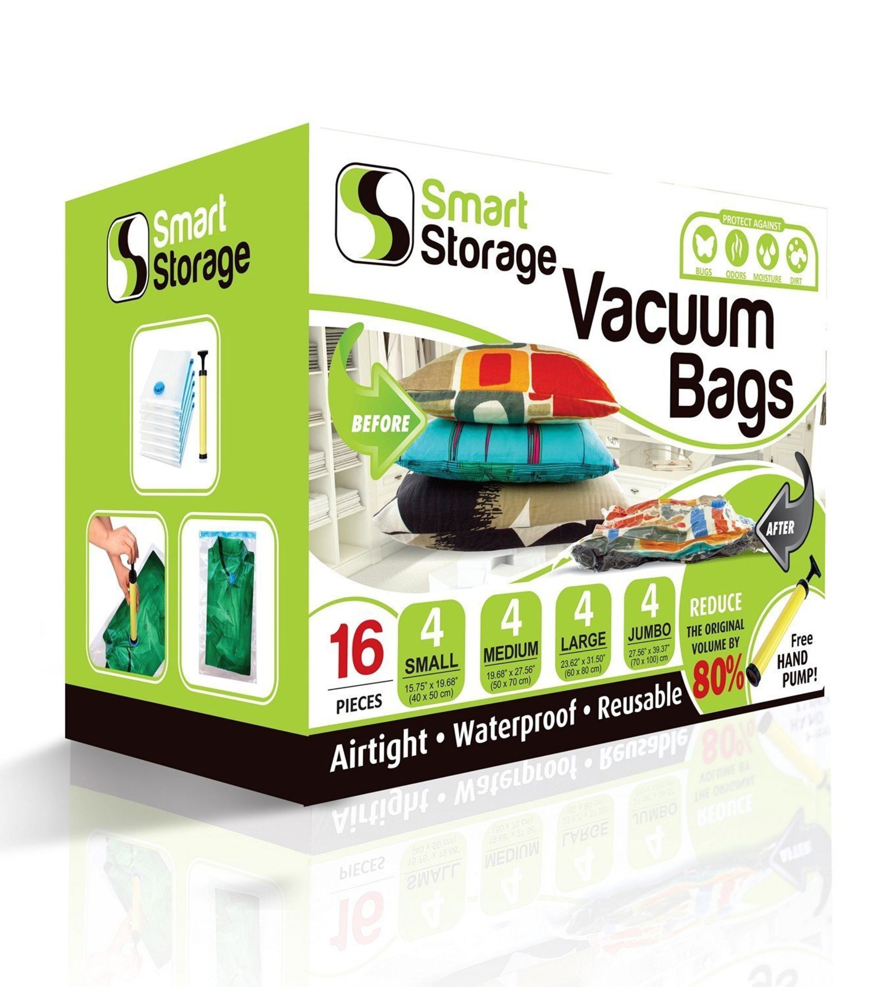 RRP £34.24 Smart Vacuum Storage Bags
