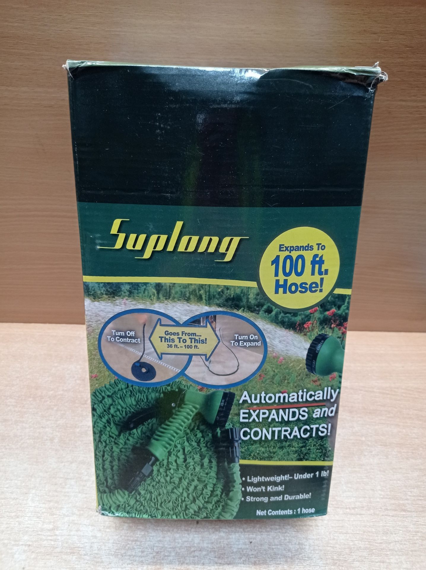 RRP £23.95 Suplong Expandable Garden Hose 100ft - Image 2 of 2