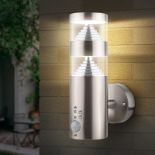 RRP £28.52 TJCoLUX LED Outdoor Wall Light with PIR Sensor