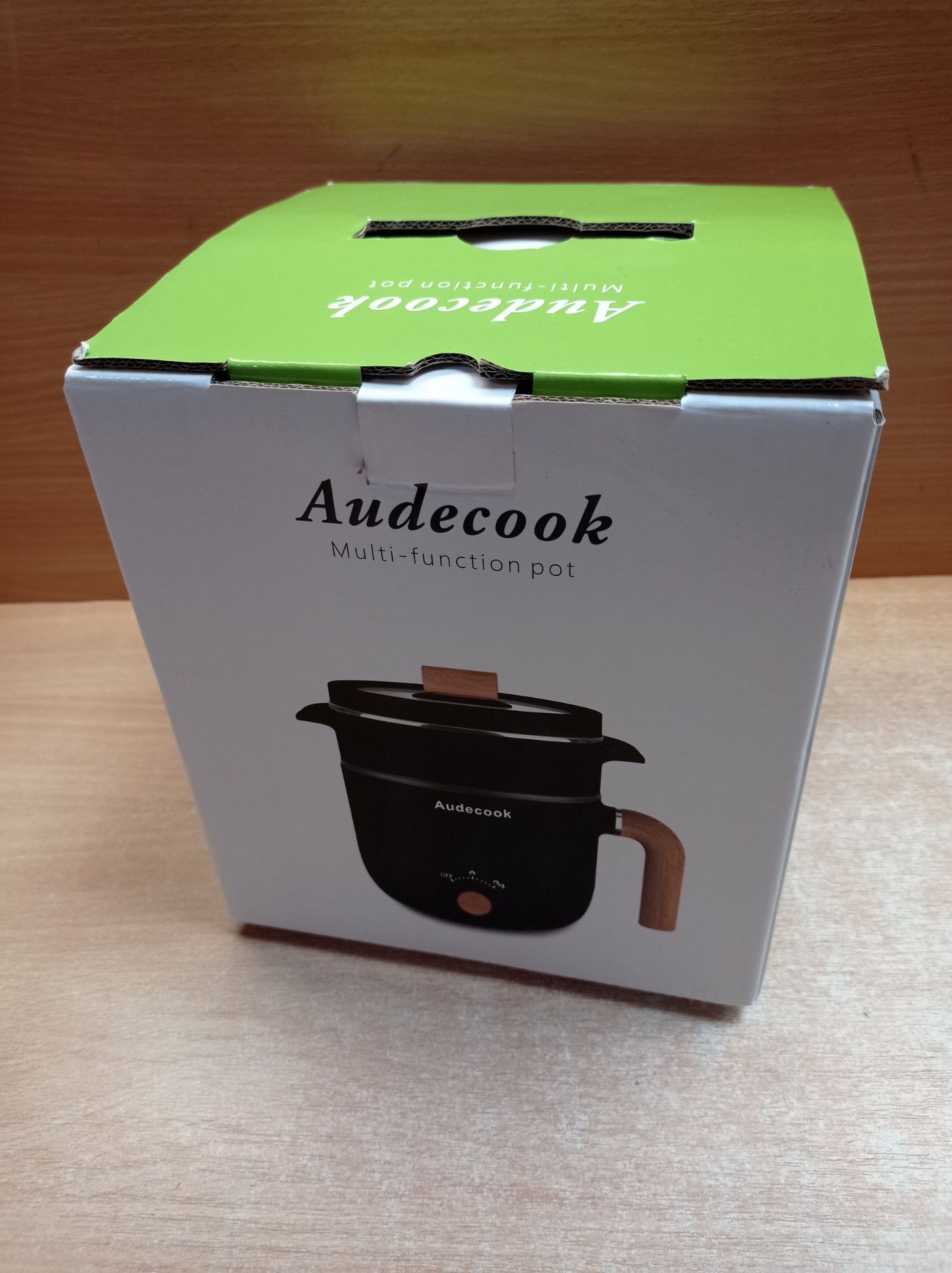 RRP £38.46 Audecook Electric Hot Pot with Steamer - Image 2 of 2